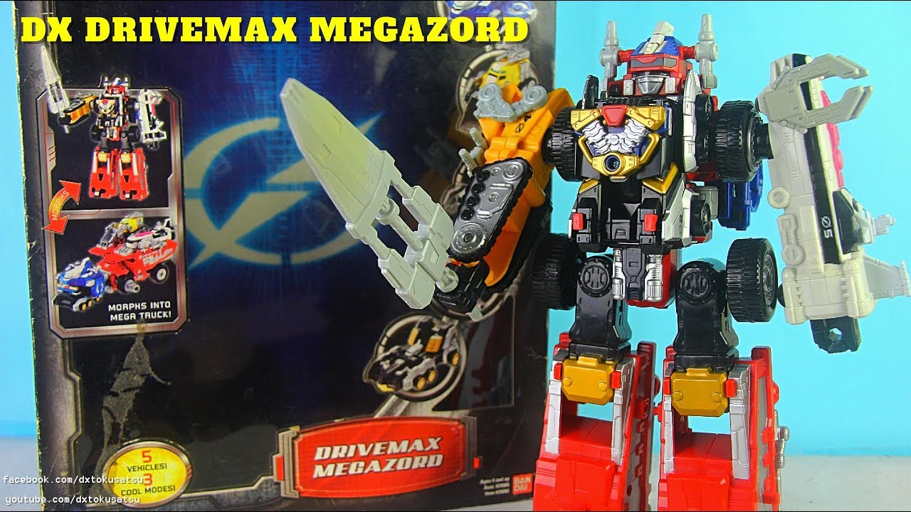 DX DRIVEMAX Megazord/ Daibouken, Power Rangers Operation Overdrive パワーレンジャー操作オーバードライブ ボウケンジャー