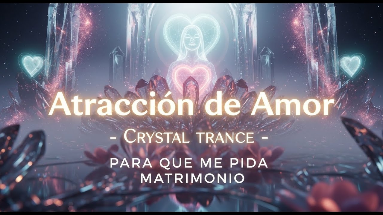 💎ATRACCIÓN – Crystal Liquid — Para que Me Pida Matrimonio💍✨Ambient / Whisper | 8D Immersive Trance