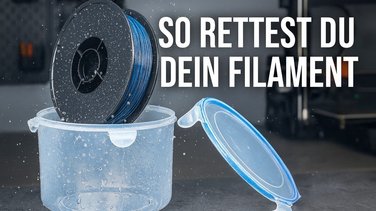 👉 So rettest du dein Filament - endlich trocken & sicher lagern.