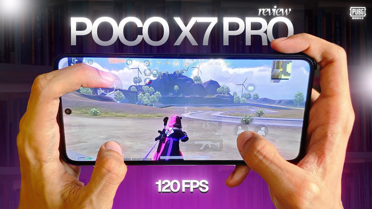 UNBOXING + TEST BERMAIN PUBG MOBILE 120 FPS DI POCO X7 PRO ! NGEFRAME ? POCO X7 PRO PUBG TEST 2025