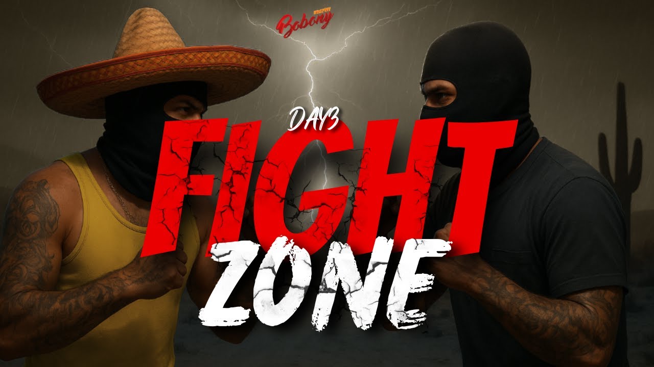 FIGHT ZONE  VAGOS VS NARCOS | BOBONY RP DAY 3