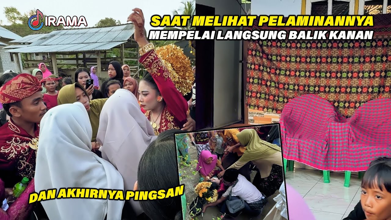 Hari Bahagia Berakhir Luka !! Mempelai Tak Mau Menaiki Pelaminan Entah Apa Sebabnya