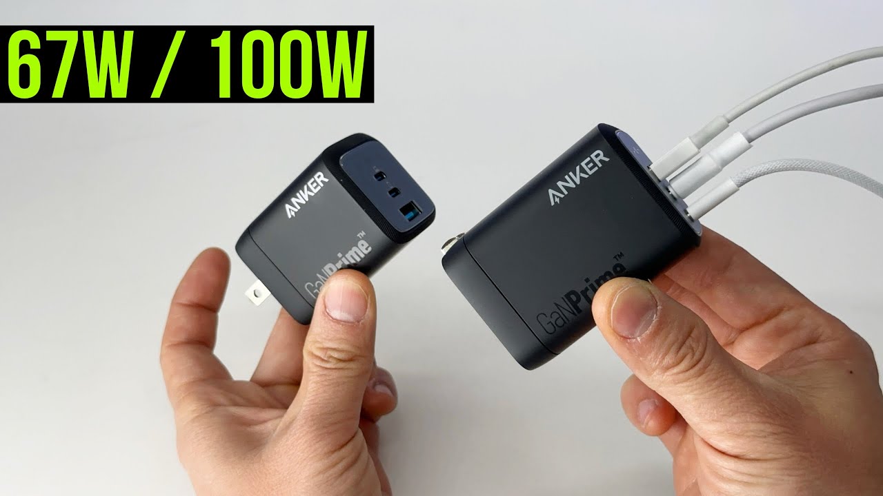 Протестировано зарядное устройство Anker GaN Prime USB C мощностью 67 Вт и 100 Вт. Что нужно знать.