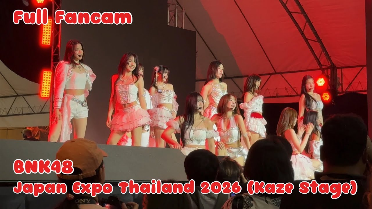 [Full Fancam] BNK48 [4K 60FPS] 20260208 @Japan Expo Thailand 2026 (Kaze Stage) , Central World