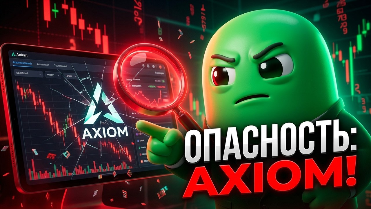 AXIOM забирает ваши деньги? Что будет с терминалом №1 для Solana Мемкоинов
