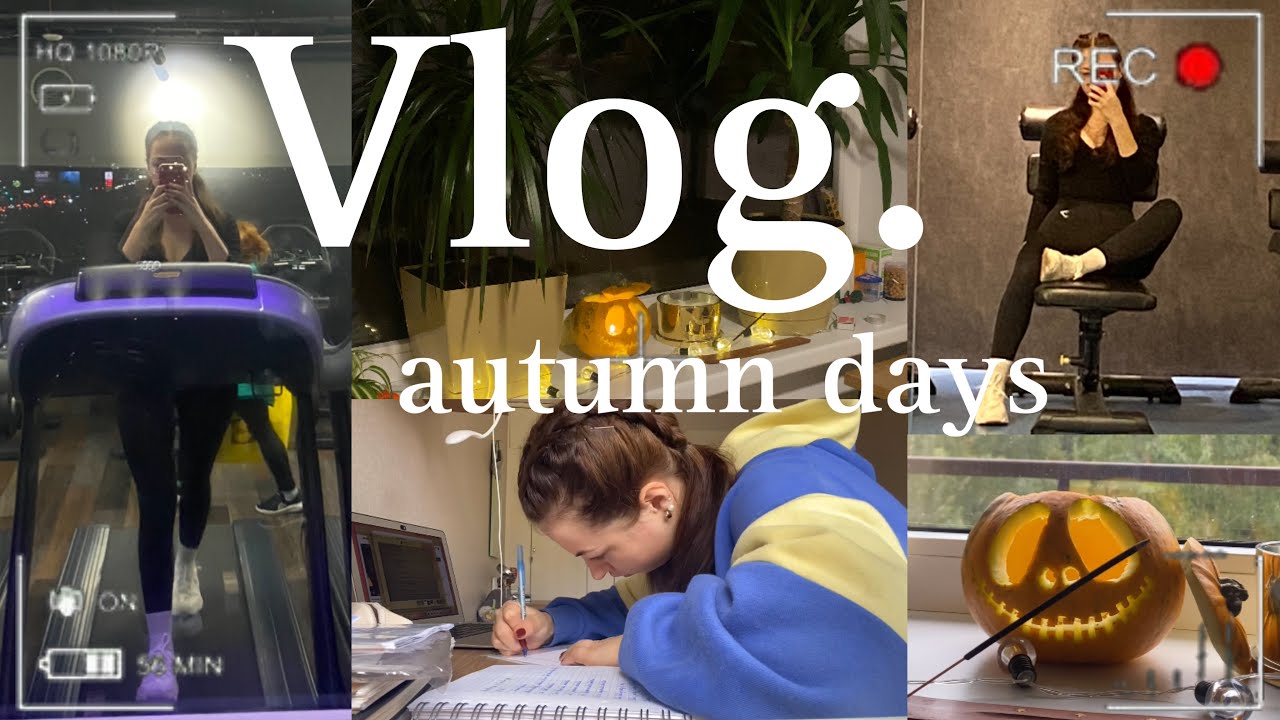 Vlog/ pjaustom moliūgą, tvarkomės