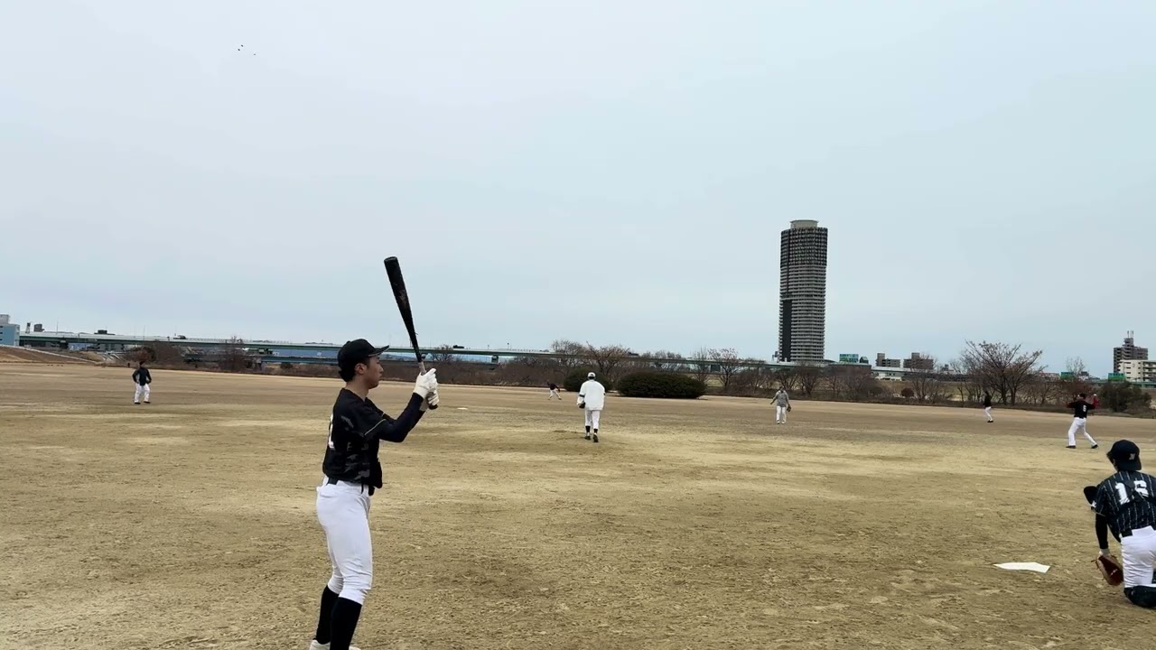愛知ベアーズ対名古屋スパークス軟式野球の試合②20260207