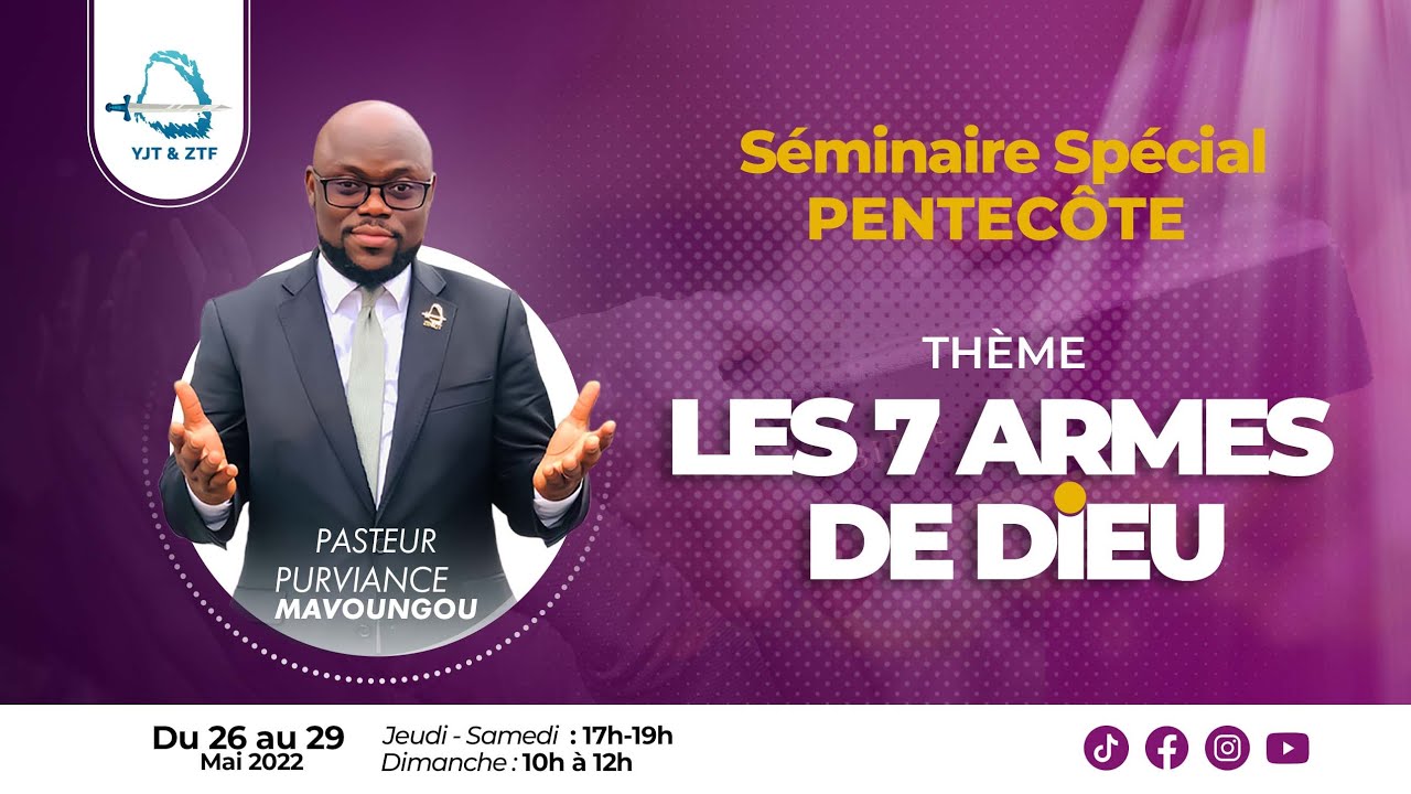 LES 7 ARMES DE DIEU | S.4 - Les armes offensives | Pst. Purviance MAVOUNGOU