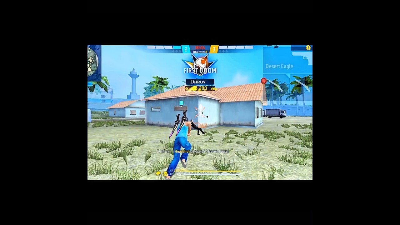Free Fire Headshot Custom 😏 |DJ7 Gaming|