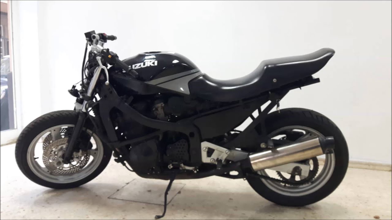 Suzuki GSX 750 F 1990 Naked Custom (Simple Cafe Racer)