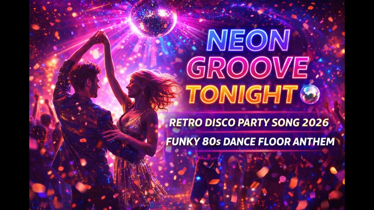 Neon Groove Tonight 🪩  Retro Disco Party Song 2026