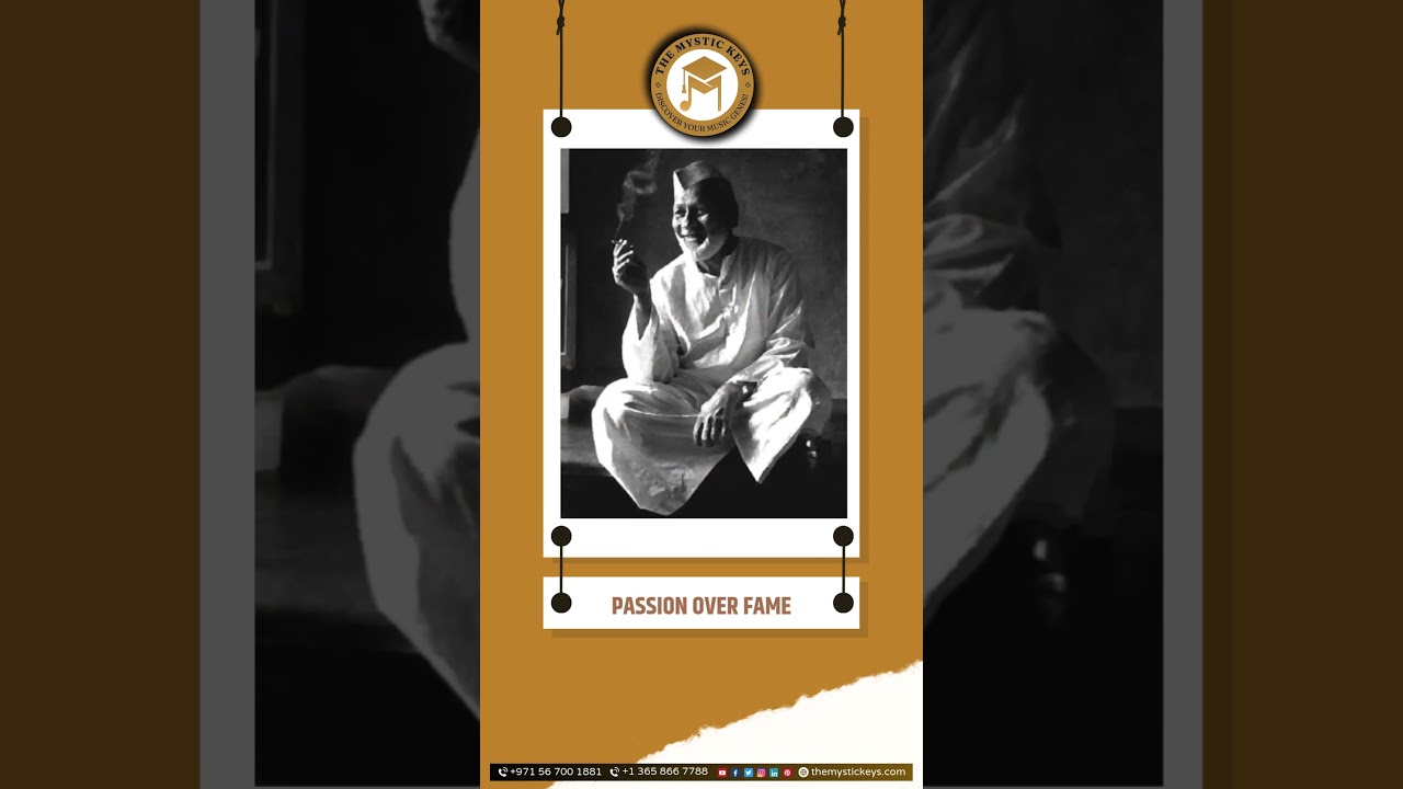 Ustad Bismillah Khan's Dedication | A Lesson for Every Musician