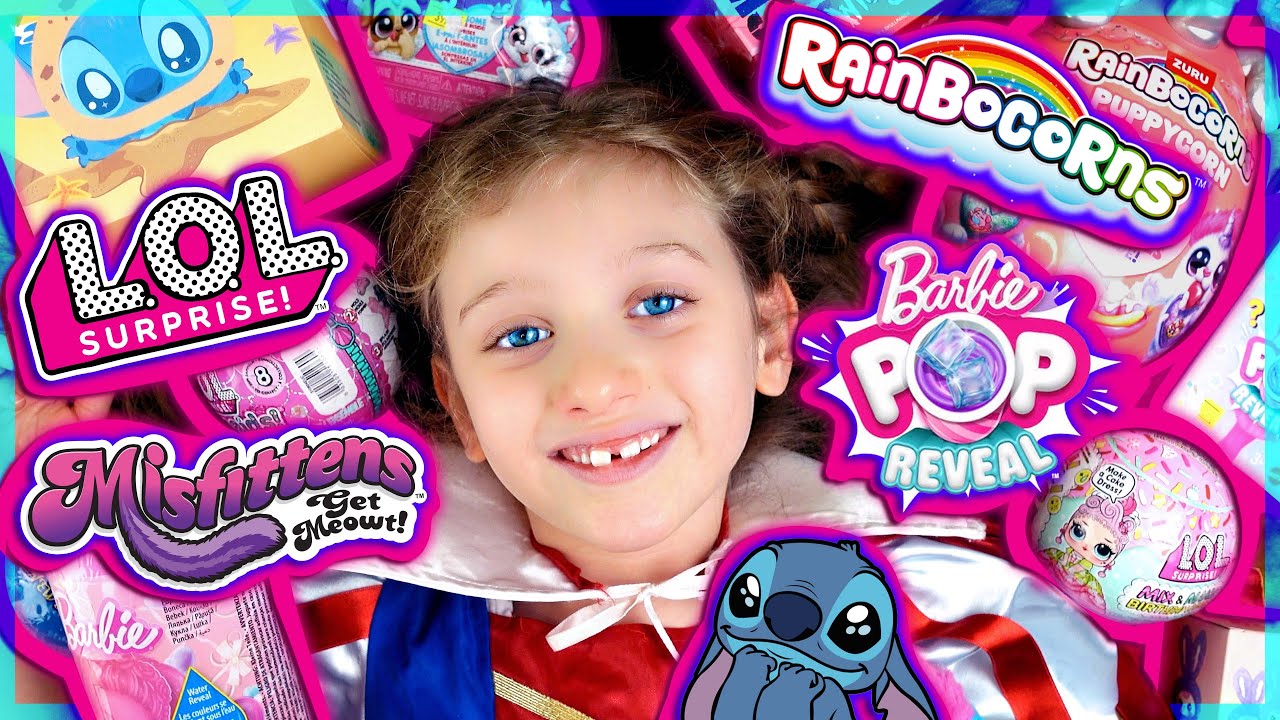 MYSTERY TOYS Surprise! 🎁 Kato Learned to READ & WRITE 🎉L.O.L. Surprise!, Barbie, Rainbocorns, & MORE