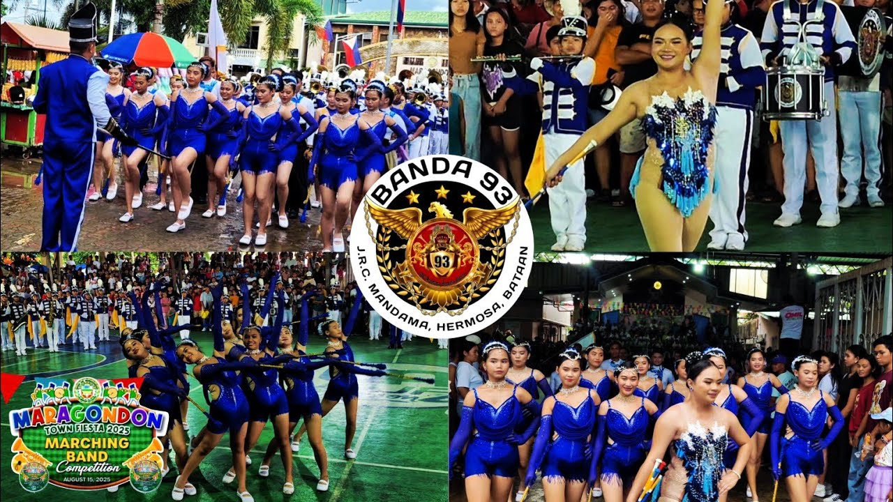 Banda 93 JRC Mandama | Maragondon Town Fiesta 2025 | Group & Solo Majorette Exibition 