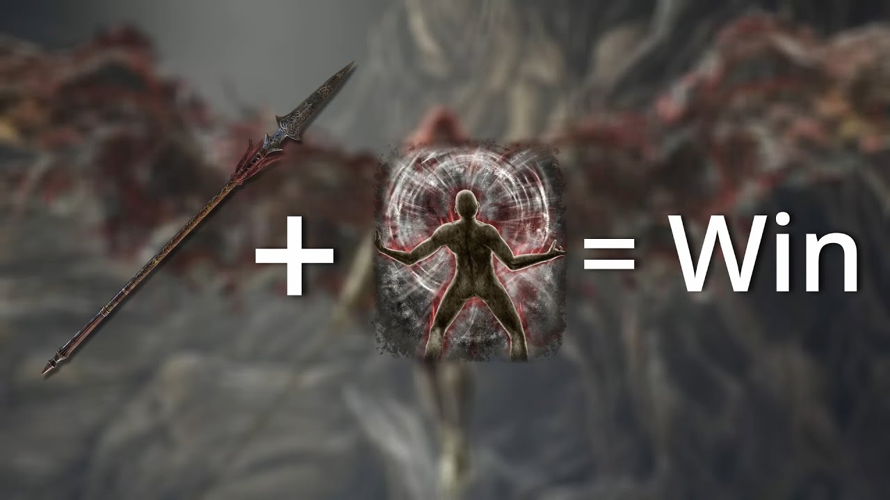 Spear + Braggart's Roar  = Easy Malenia