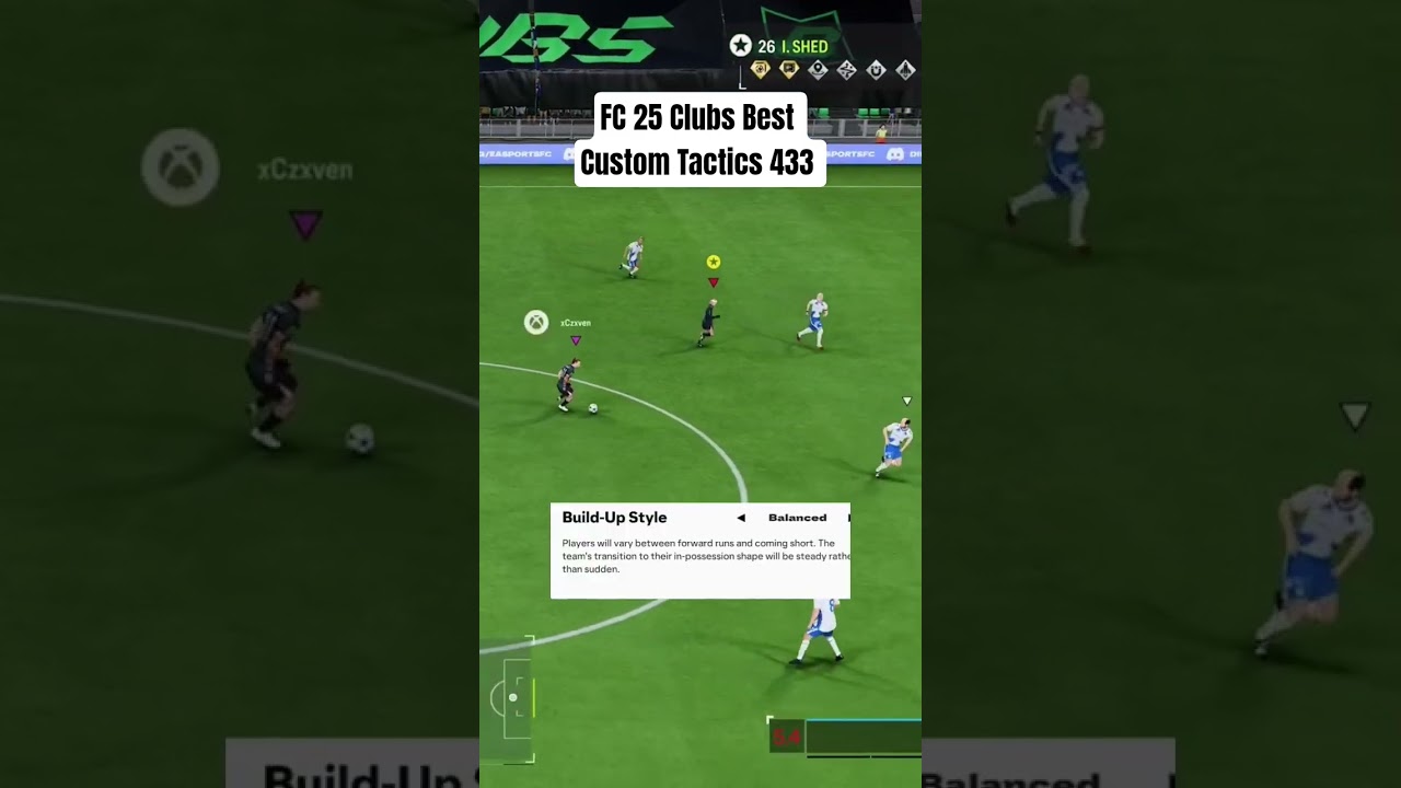 FC 25 Clubs Best Custom Tactics 433