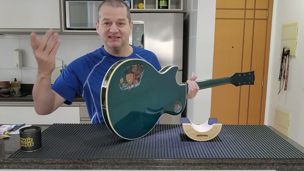 GuitarInNet - Realizando a Blindagem de Guitarra LesPaul - Considerações Gerais - GIGIO Luthier.