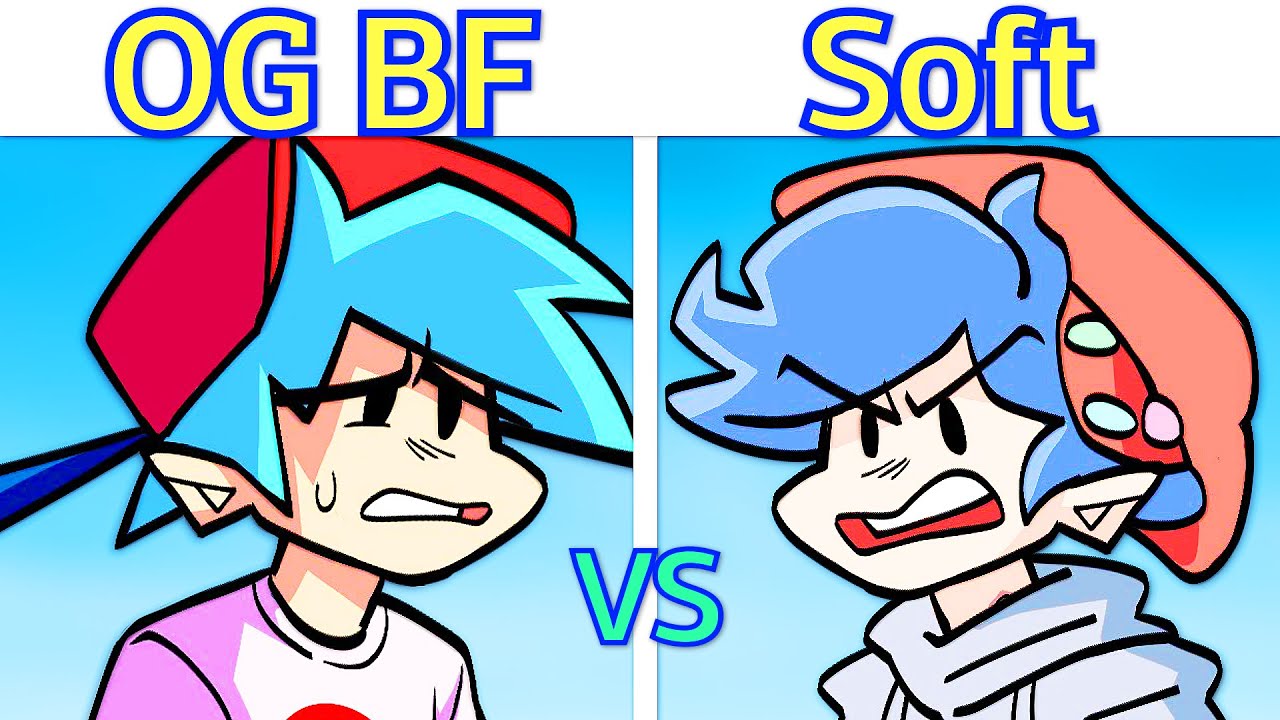 Friday Night Funkin' Soft Against BF: Soft Mod (FULL WEEK + Good Ending) [HARD] - FNF Mod