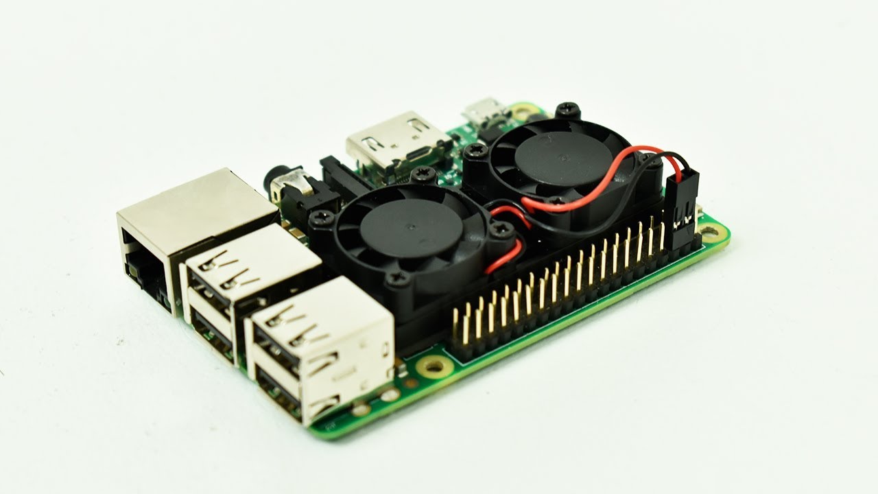 Dual Fan Raspberry Pi 3 Heatsink Test