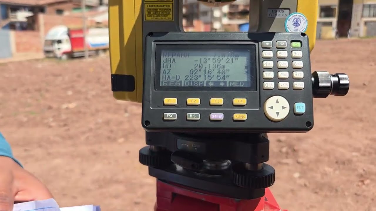 Línea de referencia topcon - ES 105