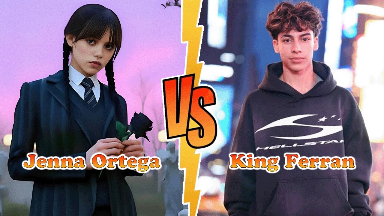 Jenna Ortega VS King Ferran Transformation 🌈 MiniToStar From Baby To 2026