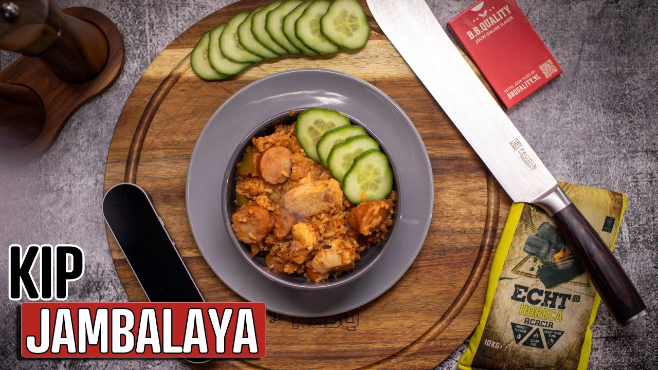 Kip Jambalaya met Worst - Een topper uit het zuiden van Amerika