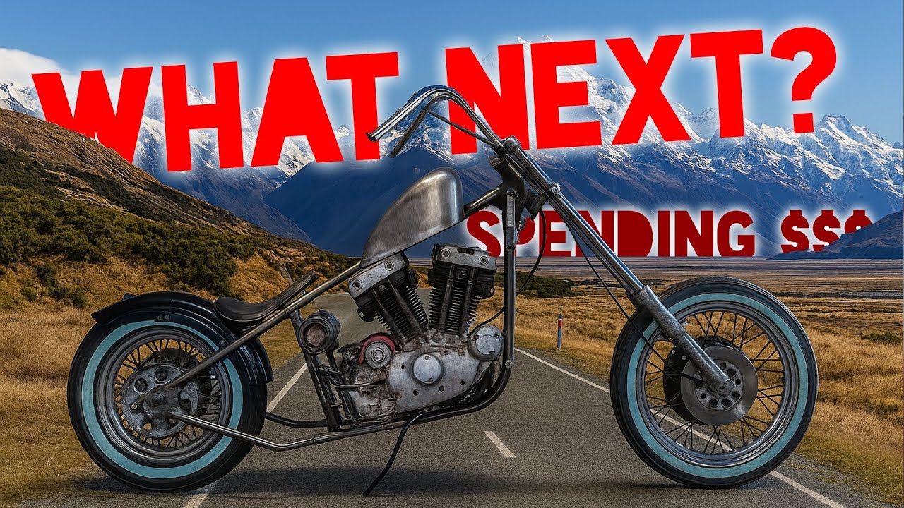 SHOPPING time for my 1979 Ironhead Sportster Chopper project