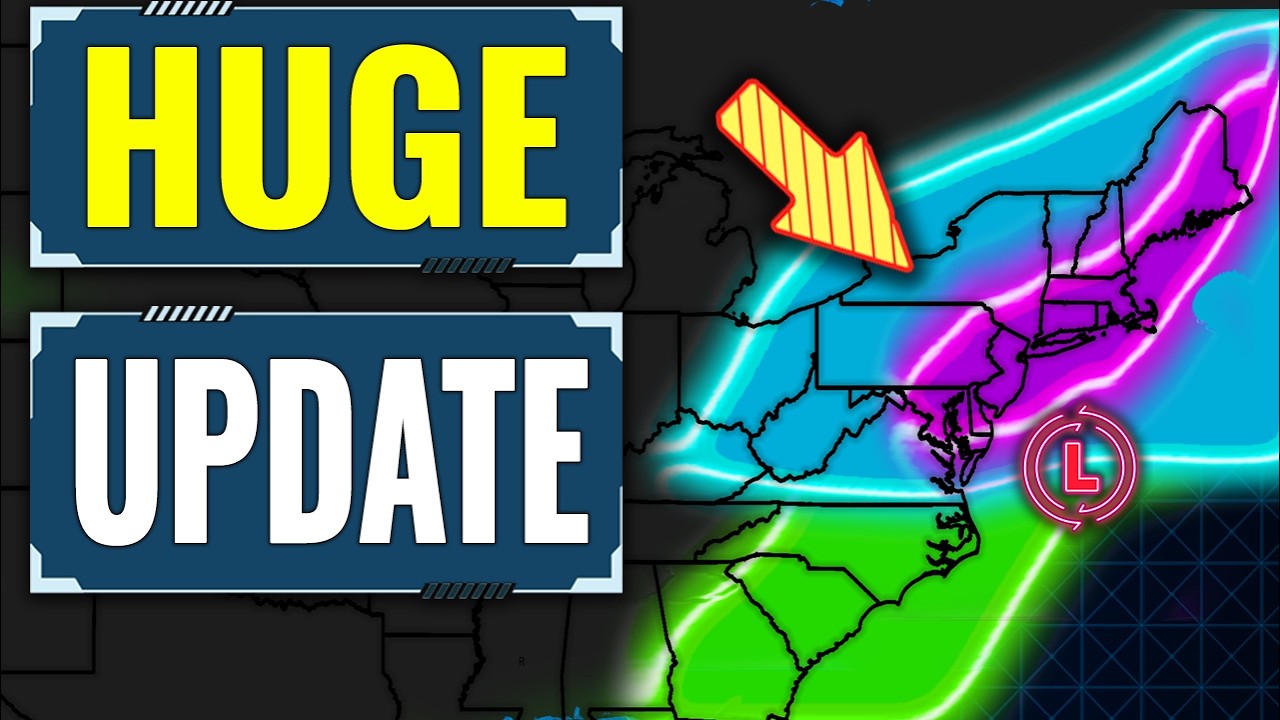 Huge Update Regarding Powerful Nor'easter Released