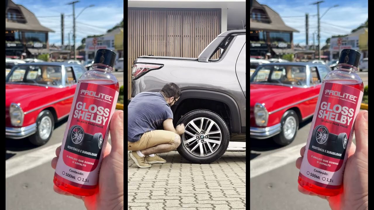 Gloss Shelby  Selante para pneus  #prolitec #produtosautomotivos #esteticaautomotiva #carcare