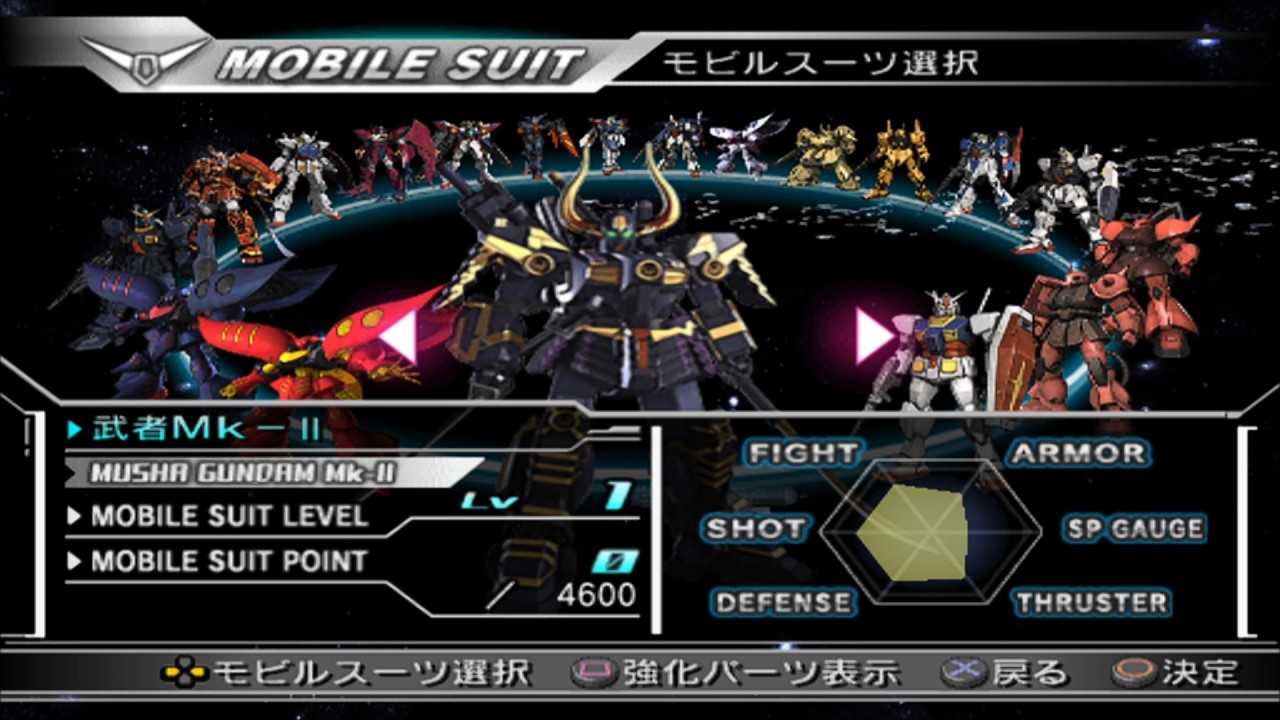 Gundam Musou Special: Все пилоты и мобильные костюмы [PS2]