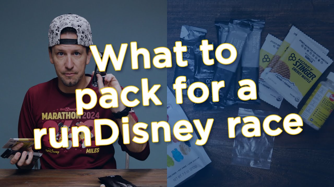 What to pack for runDisney races