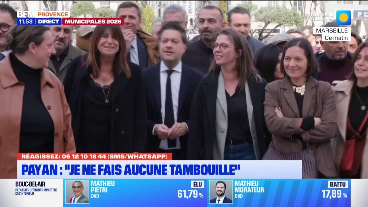 Municipales 2026 : B. Payan ferme la porte à LFI et dépose sa liste en préfecture