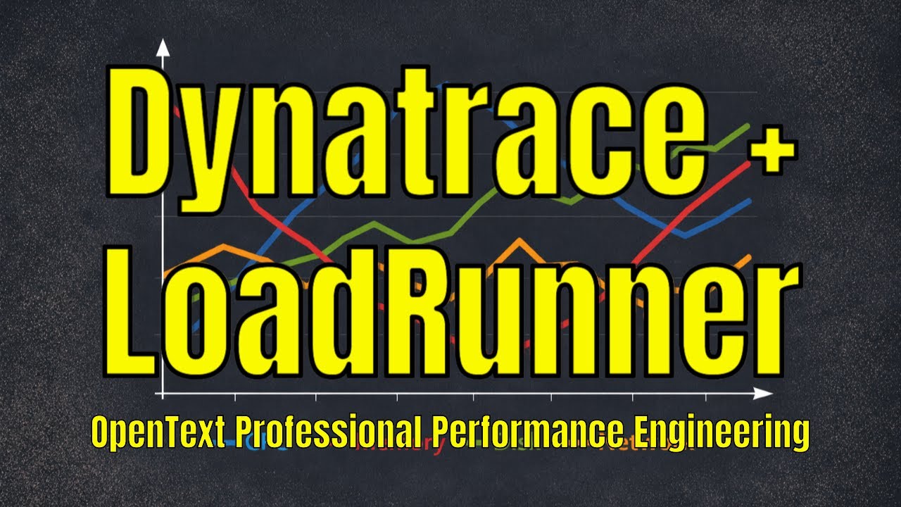 Использование LoadRunner 2025 (OpenText Professional Performance Engineering) с Dynatrace