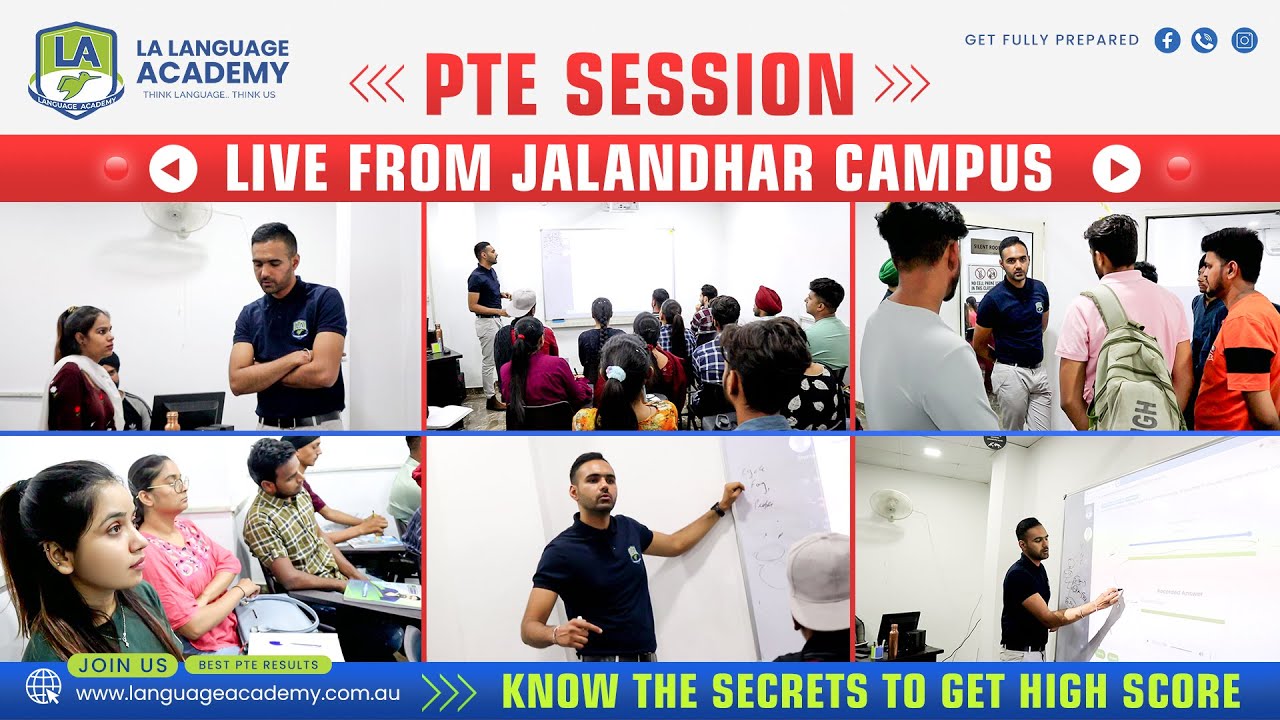 PTE Live Sessions with Varun Dhawan at Jalandhar Campus | Join Now!
