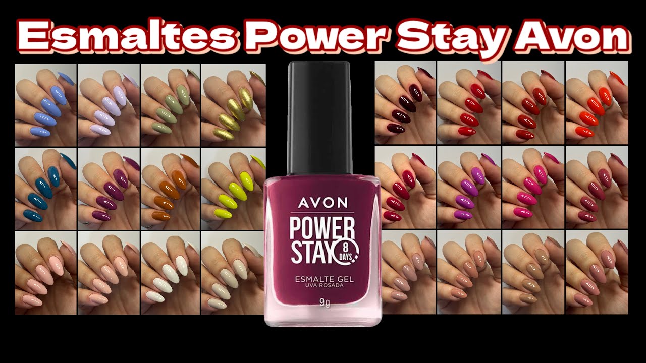 *TODAS AS CORES* Power Stay Esmaltes Avon