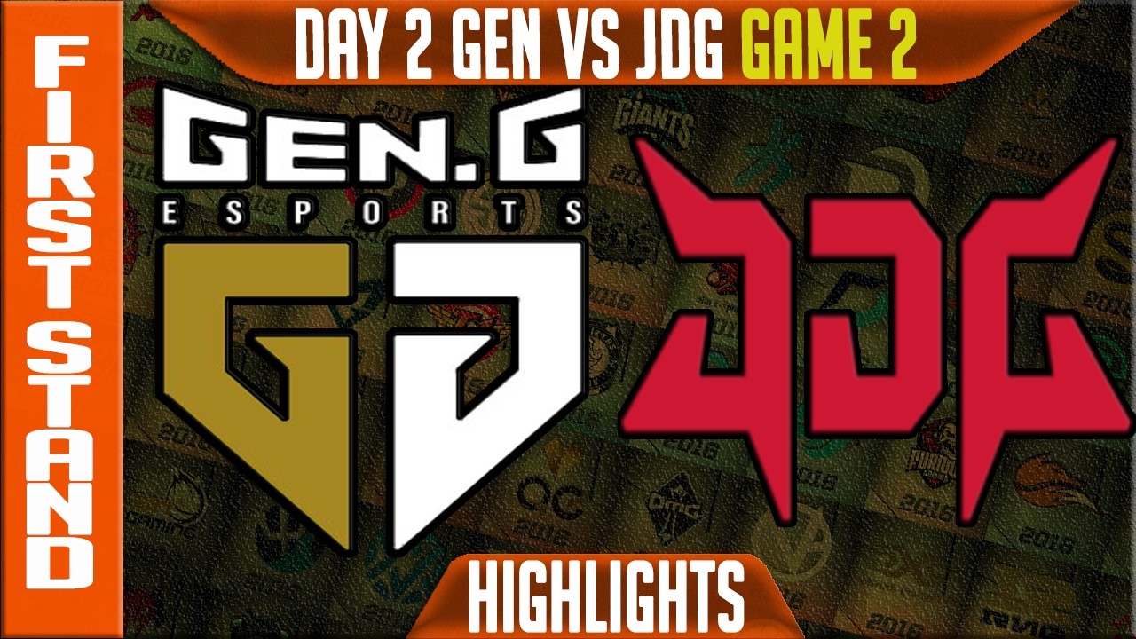 GEN vs JDG Highlights Game 2 | First Stand 2026 International Tournament Day 2 | GenG vs JDG Esports