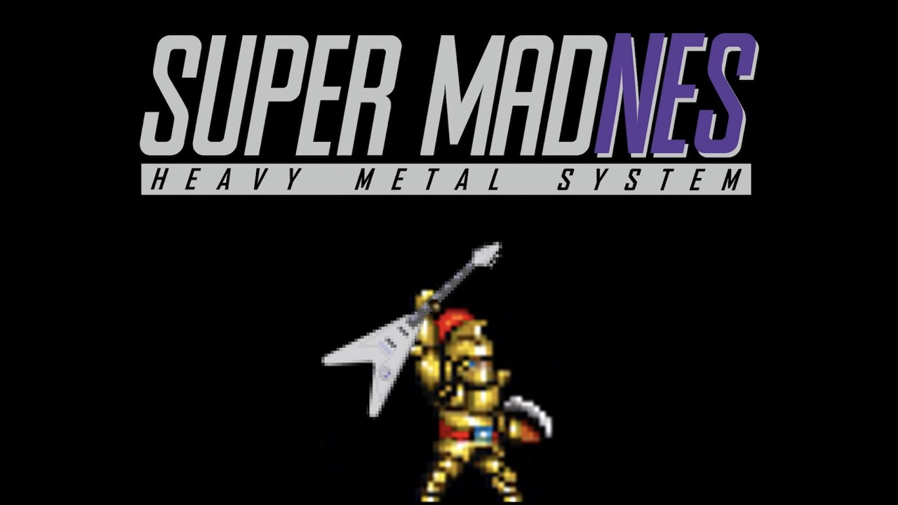 Super MadNES - Super Ghouls 'N Ghosts SNES - 