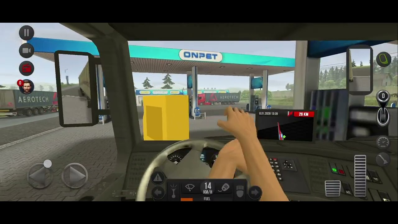Truck simulator driving // overload truck driving // perfect gaming 