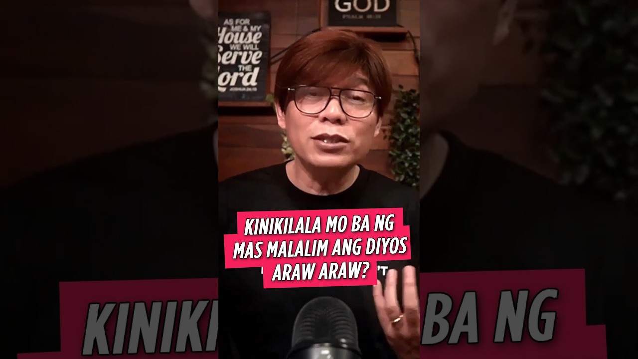 Unawain natin ang lalim ng pagmamahal sa atin ng Diyos