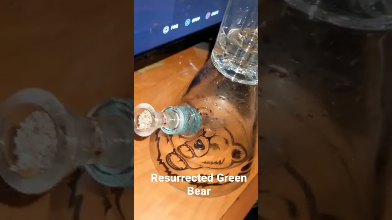 When your favorite bong breaks and you fix it with tape.