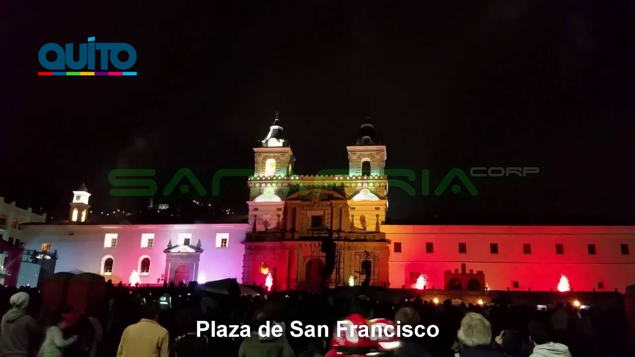 Sanafria Corp - Fiestas de Quito 2015 PYROMUSICAL PIROTECNIA