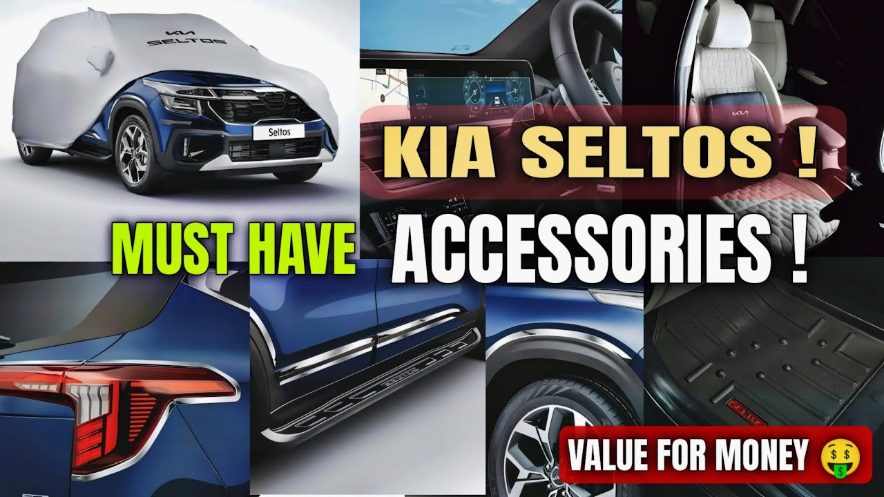 Улучшите свой Kia Seltos: лучшие аксессуары для покупки!