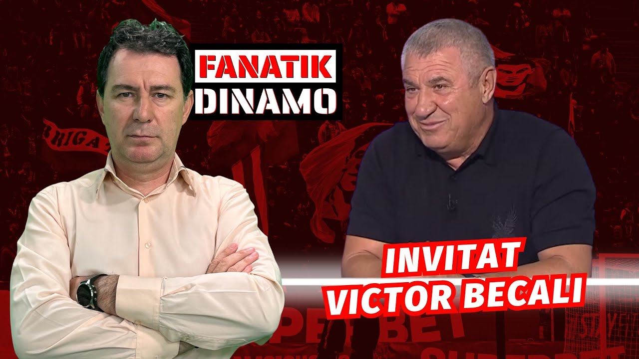 Cristi Coste, SHOW cu Victor Becali despre Dinamo si MARILE TRANSFERURI | Fanatik Dinamo