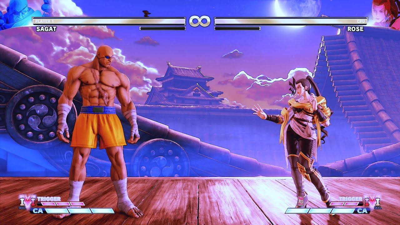 Sagat vs Rose (Hardest) - Street Fighter 5. | Epic Battle