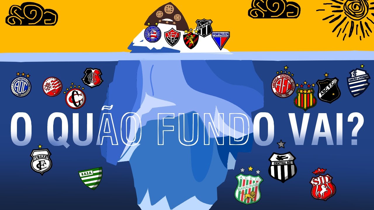 O ICEBERG DO FUTEBOL NORDESTINO 🧊