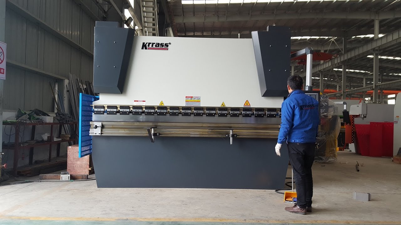 New KRRASS 160T Sheet Metal Bending Machine 8mm,Hydraulic Press Brake WC67k-160T 3200 for China