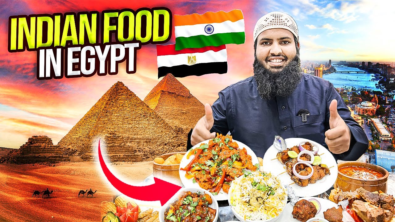 Pakistani 🇵🇰 Trying Indian 🇮🇳 Food in Egypt 🇪🇬 | Egypt 🇪🇬 tour EP.20