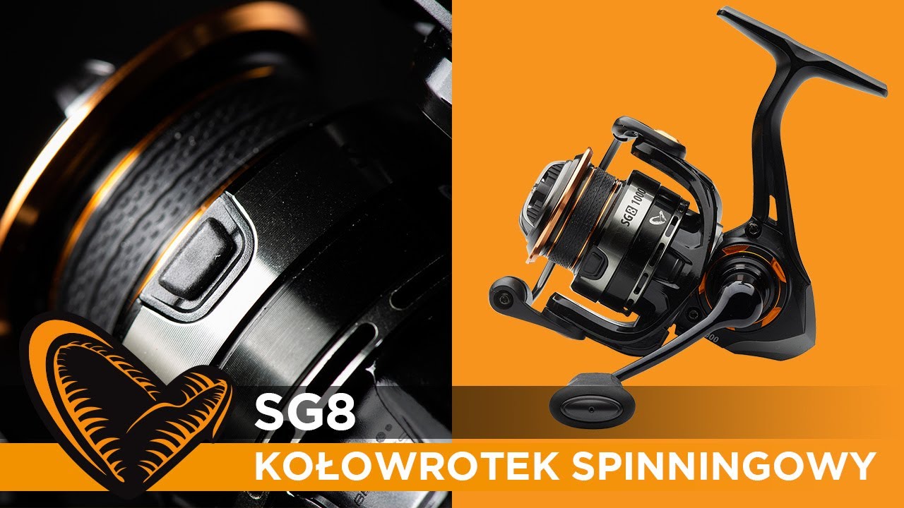 #Kołowrotek spinningowy - #SG8 // #SavageGear