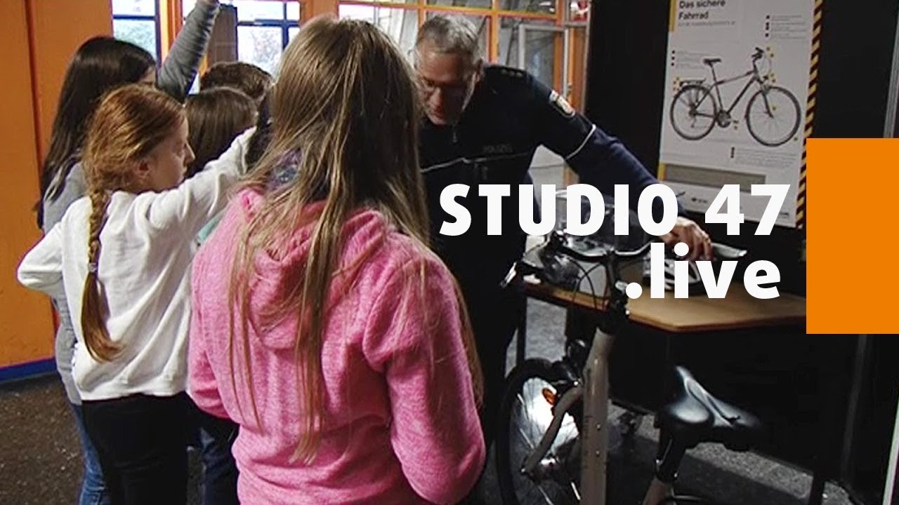 STUDIO 47 .live | AKTIONSTAG ZUM SICHEREN FAHRRADFAHREN AN DER GESAMTSCHULE DUISBURG-MEIDERICH