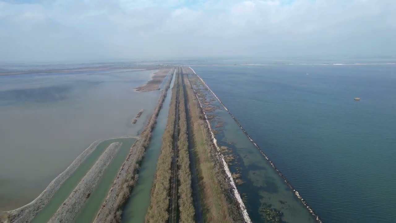 Volo sul Delta del Po - Parte 1°